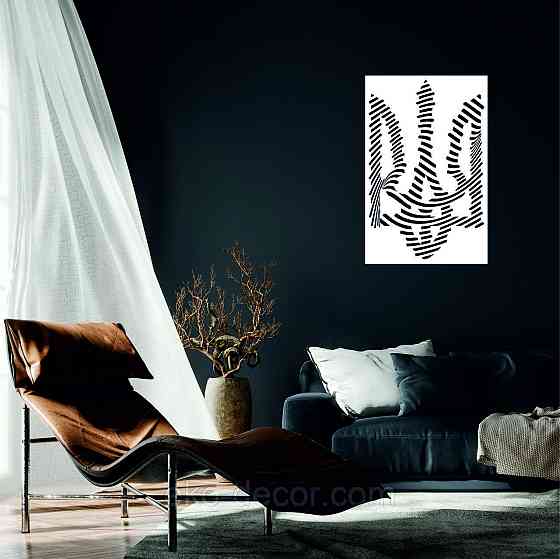 Декоративне настінне Панно «Герб України», Декор на стіну Київ