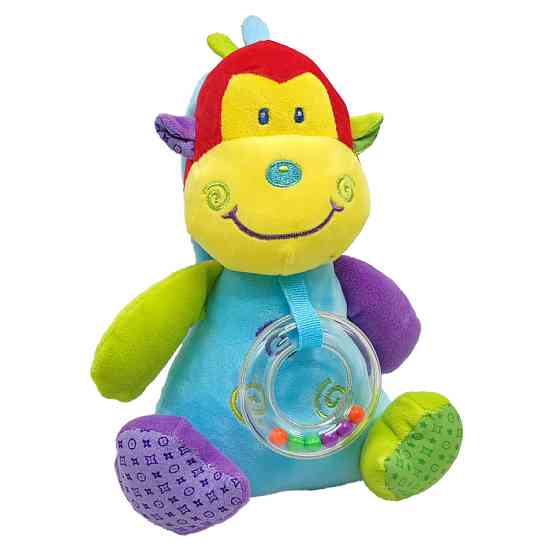 Погремушка - мягкая игрушка Bambi C20560 с музыкальным механизмом Обезьянка Винница