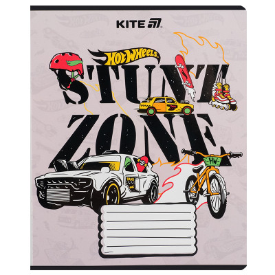 Зошит Kite Hot Wheels, 18 аркушів, лінія (HW25-237) Вінниця - фото 7