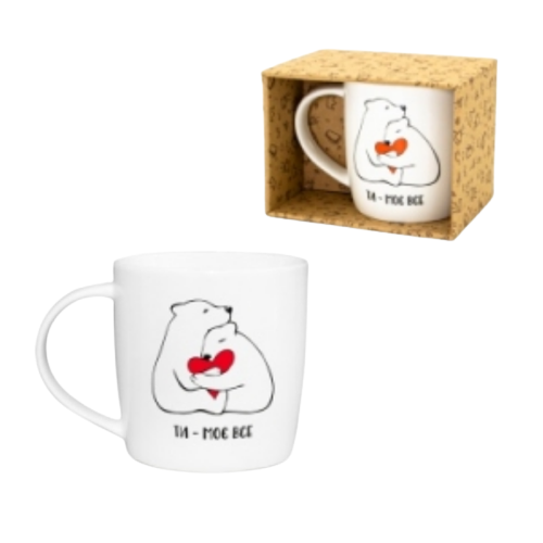 Чашка Ти - моє все 360мл бочка (подарункова уп) 1962 Кварта Житомир - фото 2