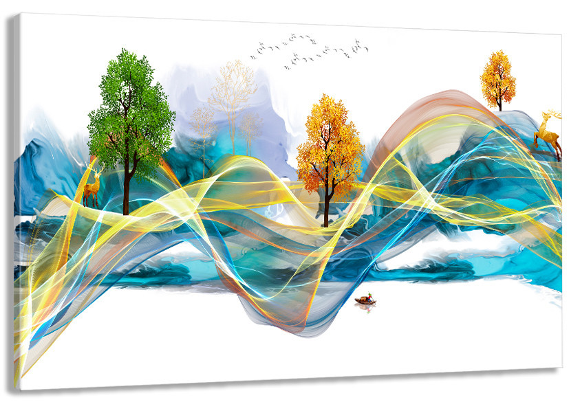 Картина холст в гостиную / спальню  Природа ліс   MLP_185 80x120 см Киев - изображение 1