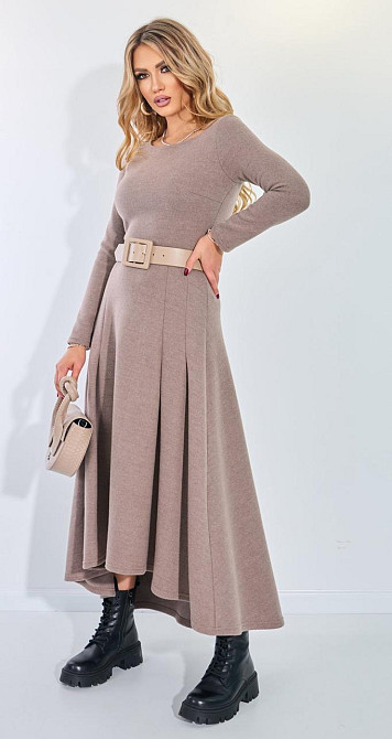 Стильное тёплое платье (44) Киев - изображение 6