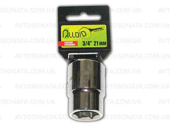 Головка торцева 3/4&quot; 21мм Alloid Вінниця