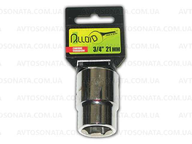Головка торцева 3/4" 21мм Alloid Вінниця - фото 2