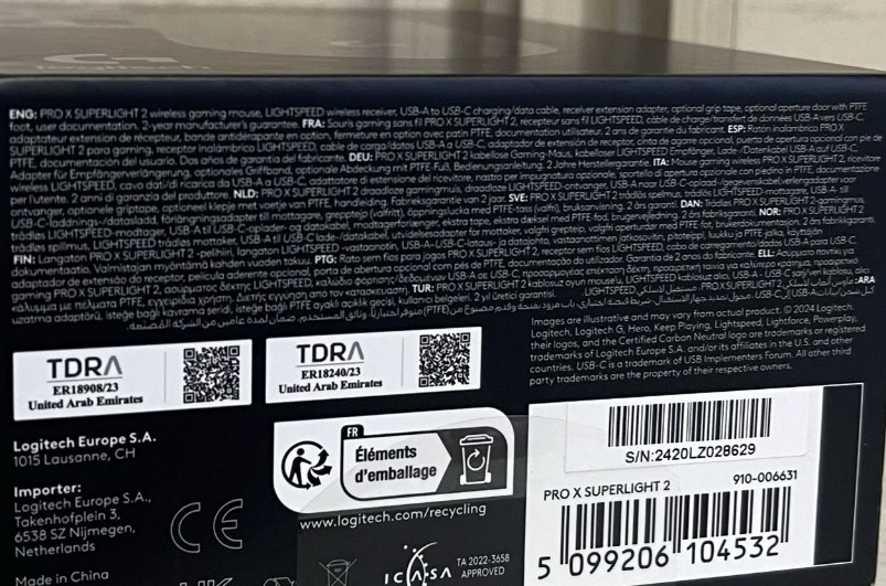 Мишка Logitech G Pro X Superlight 2 Київ - фото 1