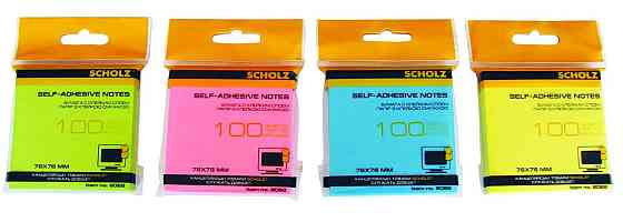 Папір для нотаток 76*76 100л кольоровий 