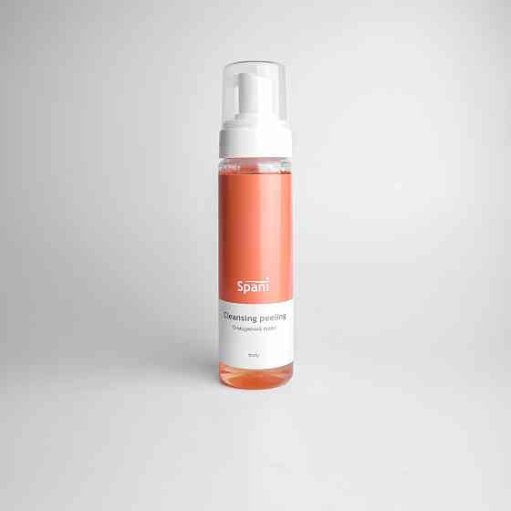 Пінка для очищення та пілінгу тіла Cleansing Peeling Spani 200 мл Київ