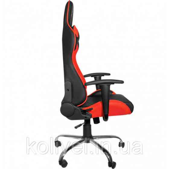 Крісло ігрове Defender Azgard поліуретан, 60мм, Black/Red (64358) Киев