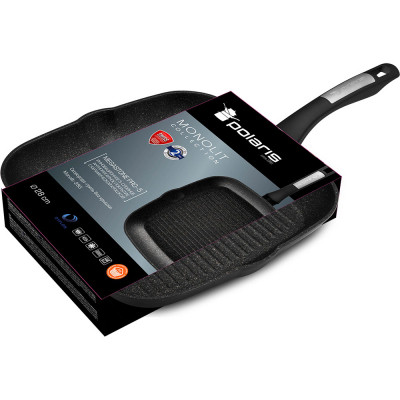 Сковорода Polaris Grill Monolit-28G 28 см (Monolit-28G) Винница - изображение 8