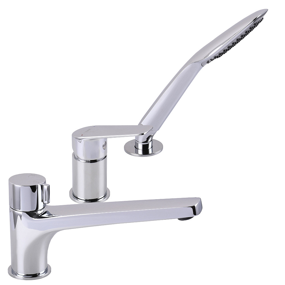 Змішувач для ванни TOPAZ CAPRI TCA-15111-H43 вбудований, 3 виходи  картридж D35 (комплект) Луцьк - фото 2