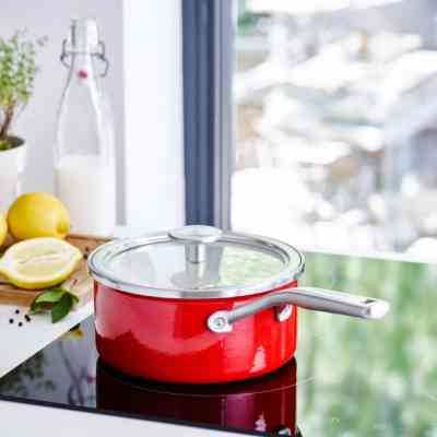 Ківш KitchenAid Steel Core, 18 см, 2 л, червоний (CC003264-001) Вінниця