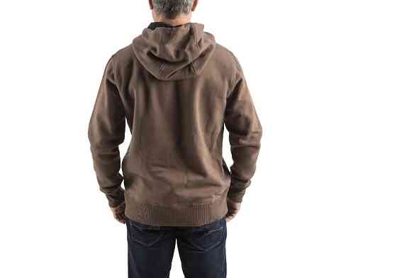 Толстовка WHMW MILWAUKEE, з капюшоном, коричнева, розмір XXL Одесса