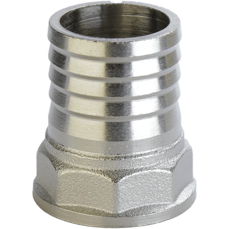 Штуцер нікельований 3/4″ВР х 25мм штампований А2051А(нк) VA (000025791) Київ - фото 1