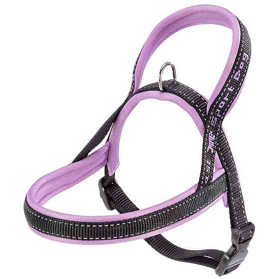 Нейлонова шлейка світлопрозора норвезького типу для собак Ferplast Sport Dog P (Ферпласт Спорт Дог П) A: 39 см - B: 48 select 58 см - XS, Фіолетовий Запоріжжя