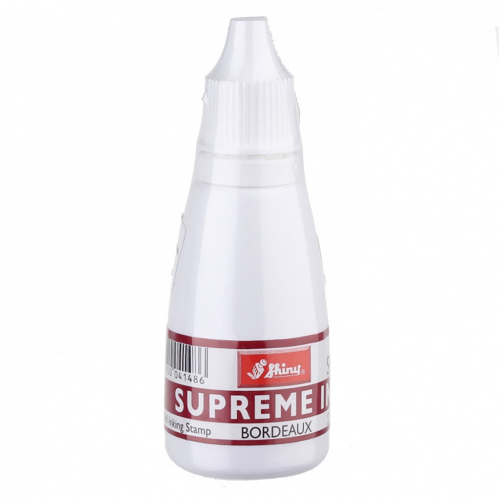 Фарба штемпельна, бордова, 28мл. Київ - фото 1
