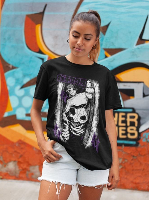 Футболка для мальчика аниме Гакхиакута Томе Джапанесе Танкобон оверсайз (рост от 165 до 180 ) Черний AnimeJ0958m Днепр - изображение 2