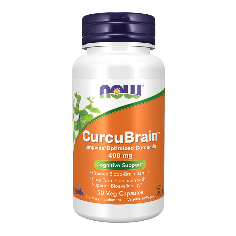 Куркумін Now Foods CurcuBrain™ 400mg - 50 vcaps Луцьк - фото 1