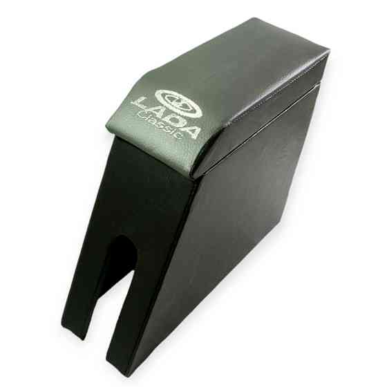 Підлокітник ваз 2101-06 сірий з вишивкою (шкірозамінник) Мукачево