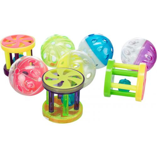 Іграшка Trixie Ball and Roll для котів м яч та валик з брязкальцем 4,5 см Київ - фото 3