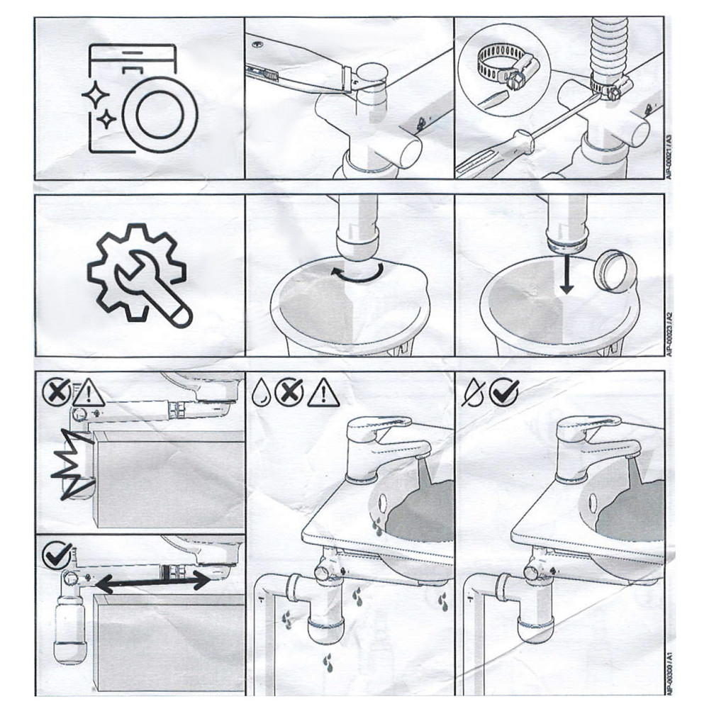 Сифон под мебельный умывальник (000030341) Киев - изображение 6