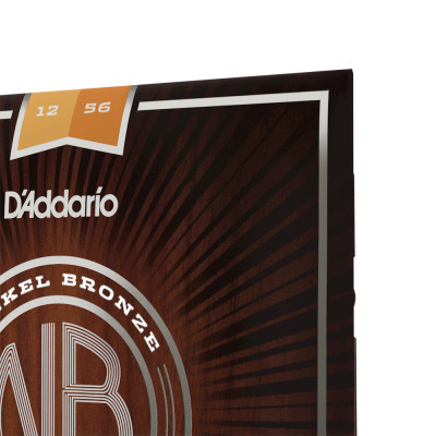 Струны для гитары D'Addario Nickel Bronze Light Top / Medium Bottom (12-56) (NB1256) Винница - изображение 3