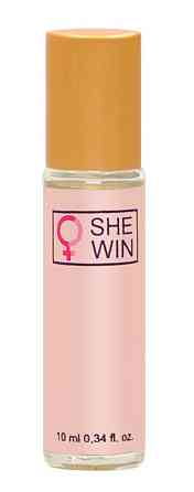 Духи з феромонами для жінок SHE WIN roll-on DZ, 10 ml Sex Aura Київ