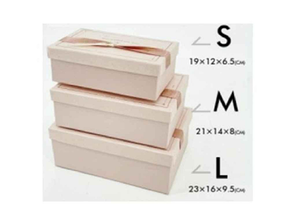 Коробка подарочная 23*16*10/21*14*8/19*12*7см Minimalism 3шт/наб R33294P ТМ STENSON Киев - изображение 1