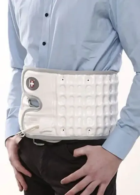 Корсет от остеохондроза надувной, пневмокорсет для спины и поясницы двойной усиленный Doctor-101 Twin TW-PNC-1 M Днепр - изображение 8