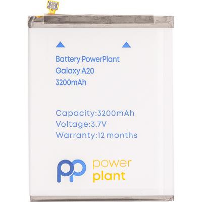 Акумуляторна батарея PowerPlant Samsung Galaxy A20 (EB-BA505ABN) 3200mAh (SM170685) Вінниця - фото 1