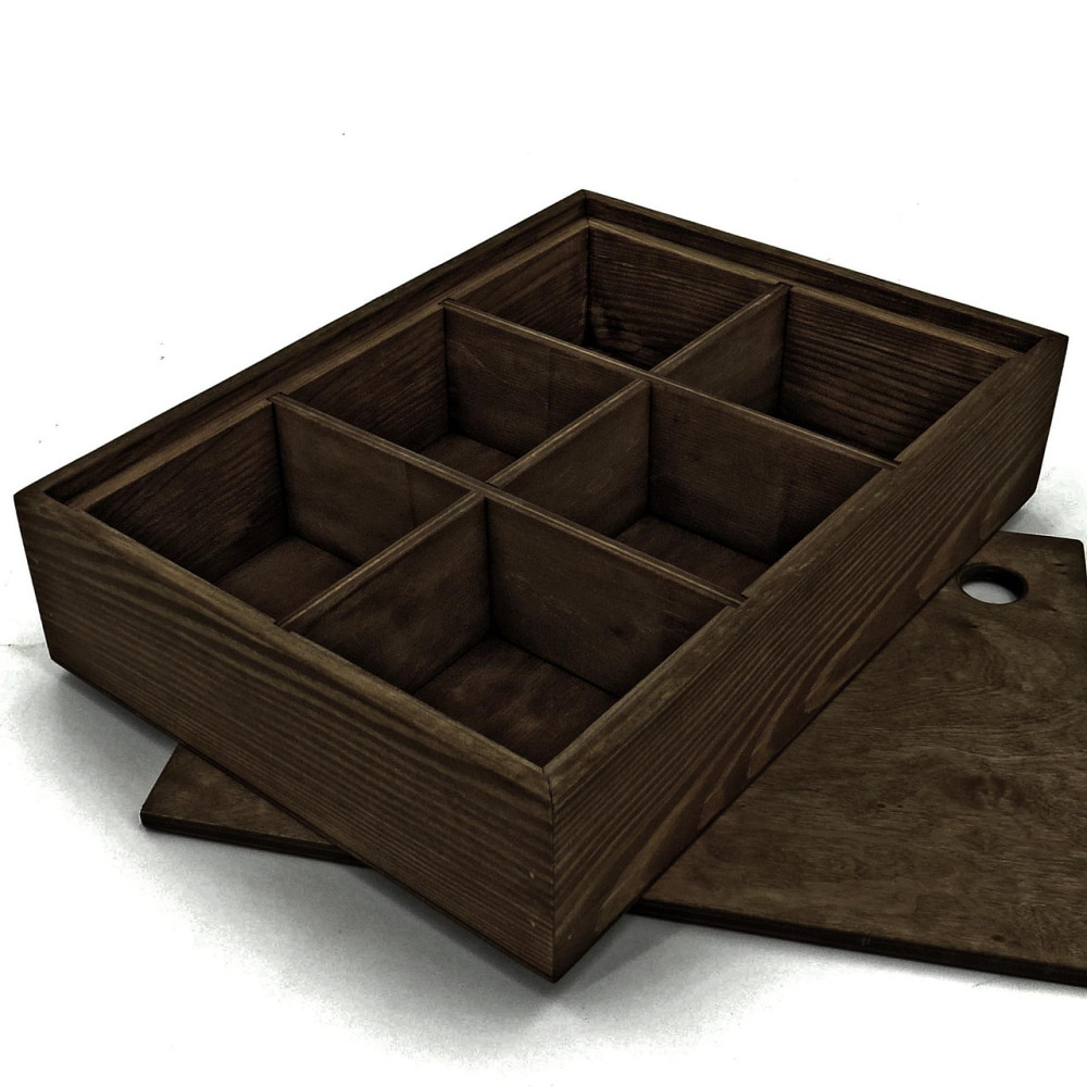 Менажница деревянная 