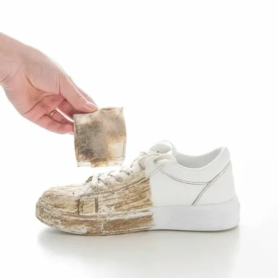 Універсальні серветки для догляду за взуттям Shoe Shine Wipes 80шт, що очищають та відновлюють блиск Київ