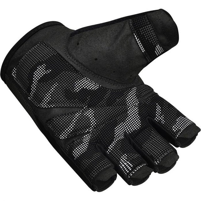 Рукавички для фітнесу RDX T2 Half Black PLUS-LX Кам'янське - фото 5