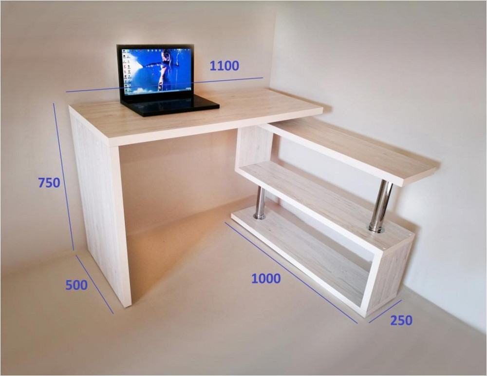 Стіл комп'ютерний СКТ-1 Венге--- Київ - фото 1