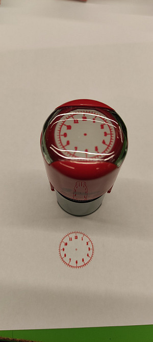 Штамп Shiny "Годинник" для садка і школи Київ - фото 2