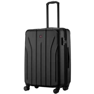 Валіза Wenger Oryson, середня, пластик, 4 колеса, чорна (653165) Вінниця