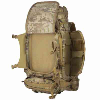 Рюкзак туристический 2E 90L, LargeCap, Molle, камуфляж (2E-TACTLARGBKP-90L-CP) Винница