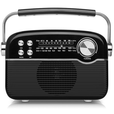 Портативний радіоприймач REAL-EL X-545 Black Вінниця - фото 2