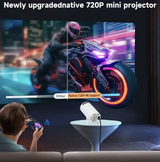 Проктор для фільмів, домашній кінотеатр, офісні презентаціi. Київ - фото 1