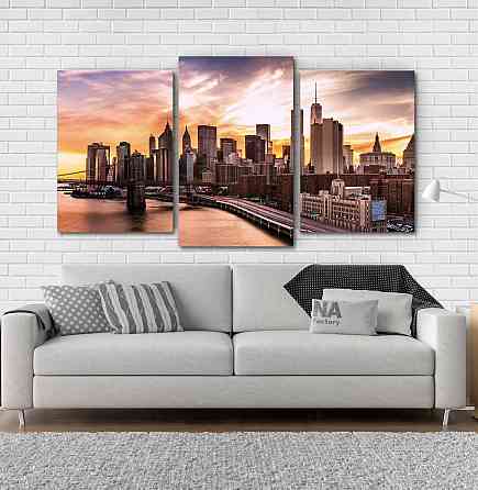 Модульна картина Місто Art-171_3 Київ