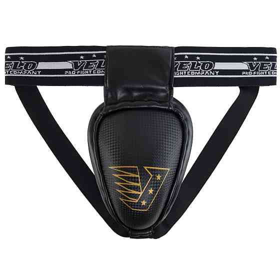 Защита паха (ракушка) для тайского бокса VELO VL-8499 размер S-XL черный Защита для боевых искусств Киев