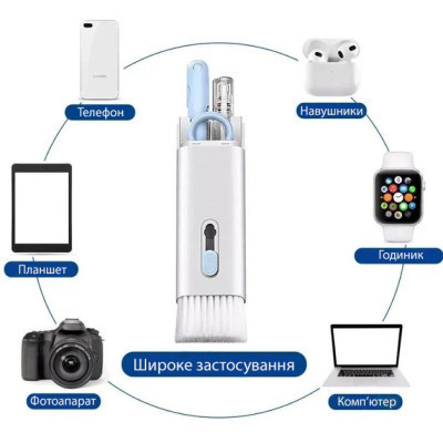Універсальний чистячий набір XoKo Clean set 100 Blue (XK-CS100-BLU) Вінниця - фото 5