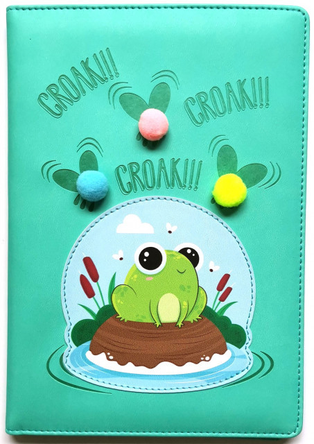 Блокнот дитячий А5/64 арк. "Bourgeois" чисті аркуші, шкірзам обкл, 9337, шт Київ - фото 1