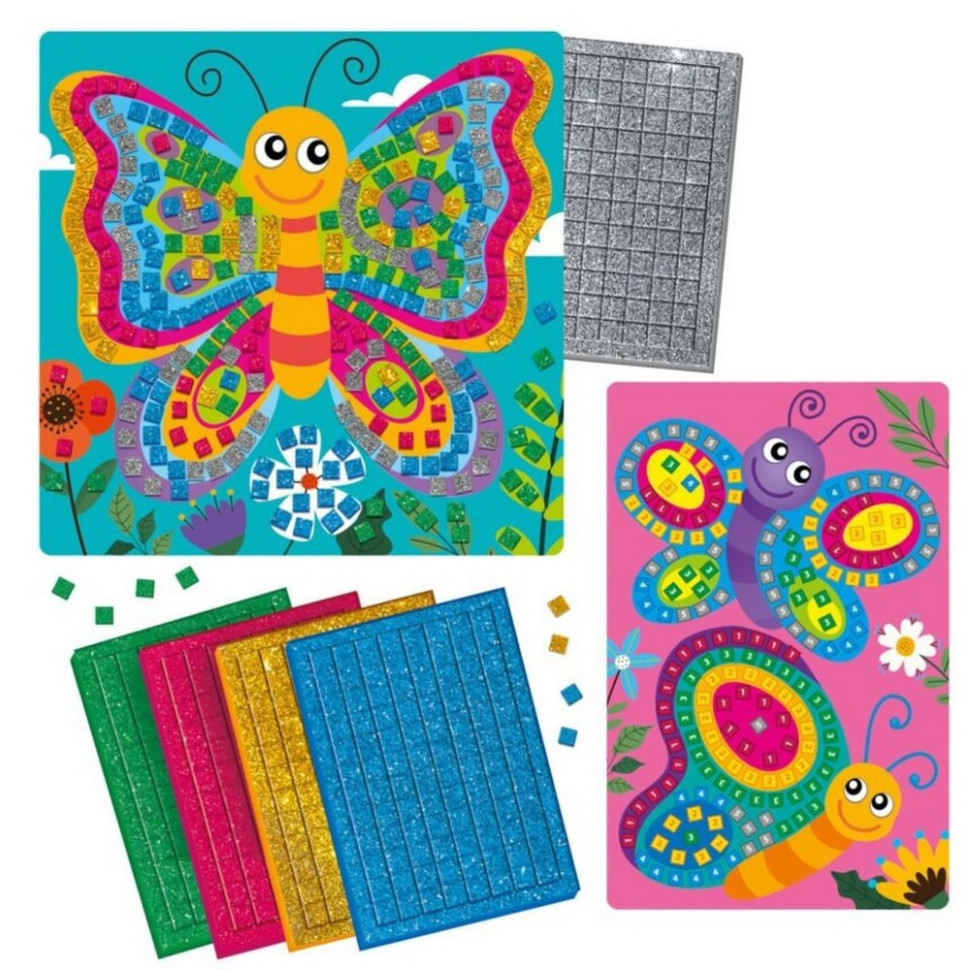 Набор для творчества со сверкающей мозаикой 