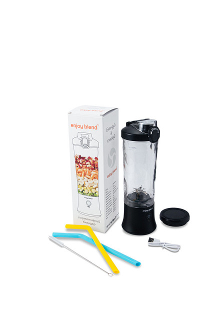 Портативный блендер ENJOY BLEND 63802307 черный Киев - изображение 2