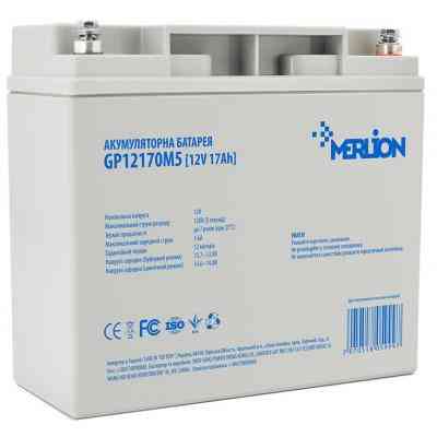 Батарея до ДБЖ Merlion 12V-17Ah (GP12170M5) Вінниця