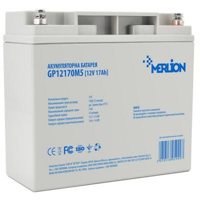 Батарея до ДБЖ Merlion 12V-17Ah (GP12170M5) Вінниця - фото 1
