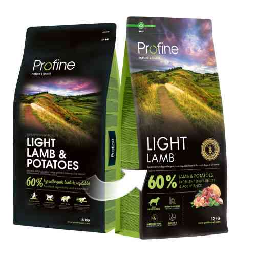 Корм сухий Profine Light Lamb and Potatoes д/собак з надмірною вагою ягня і картопля 12 кг Київ