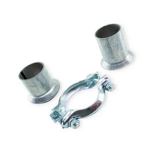 Хомут d=44 з патрубком FA1 (2 болти) глушника Мукачево