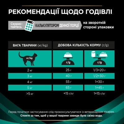 Сухий корм для кішок Purina Pro Plan Veterinary Diets EN з хворобами шлунково-кишкового тракту 1.5 кг (7613035160682) Вінниця - фото 10
