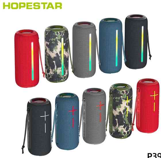 Колонка HOPESTAR P39 20W Bluetooth 5.1 LED аккумулятор. Харьков